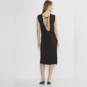NWT Aritzia Wilfred Colette Dress M black